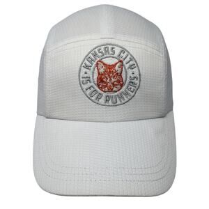 Kansas City Is For Runners Slideback 5 Panel Cap White One Size Headsweats